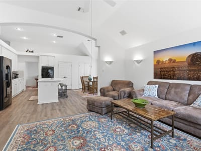 Primary bedroom at 5701 Trelawney Ln - 4 bed 2 bath home