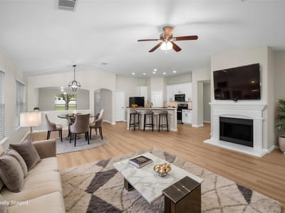 Living area at 571 Reliance DR - 4 bed 2 bath home