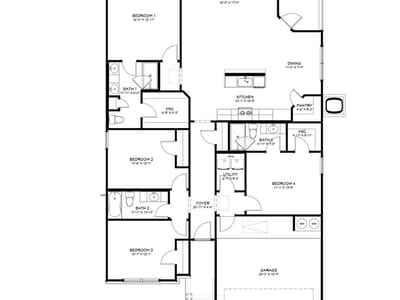 Living area at 580 Gus LOOP - 4 bed 3 bath home