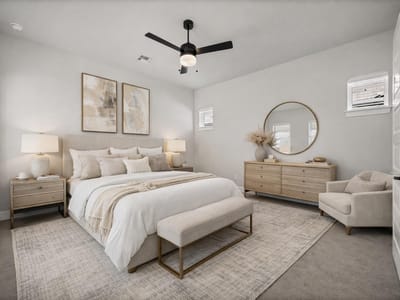 Primary bedroom at 5806 Rangeland RD - 4 bed 2 bath home