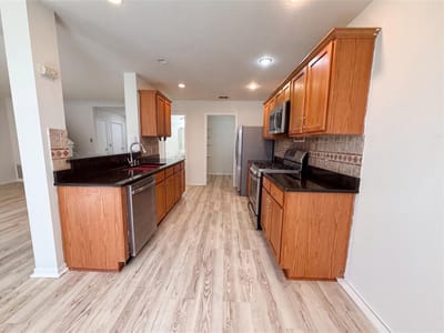 Living area at 5810 Vasey BLVD - 4 bed 2 bath home
