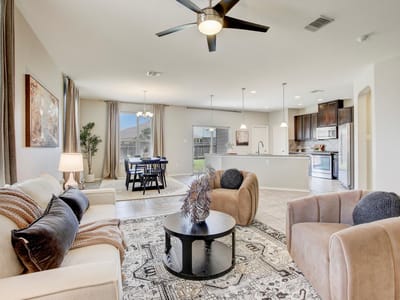 Living area at 5816 Sardinia DR - 3 bed 2 bath home