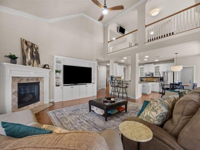 Living area at 5836 Brittlyns CT - 4 bed 3 bath home