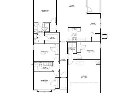 Living area at 584 Gus LOOP - 4 bed 2 bath home