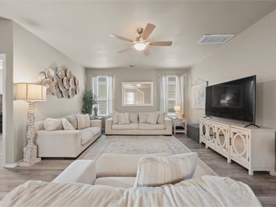 Living area at 59 Snowy Plover LN - 4 bed 3 bath home