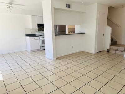 Kitchen at 5907 Cougar DR Unit #C - 2 bed 1 bath home