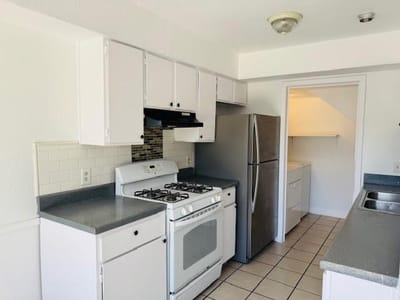Primary bedroom at 5907 Cougar DR Unit #C - 2 bed 1 bath home