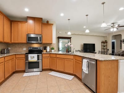 Primary bedroom at 5921 Sardinia DR - 3 bed 2 bath home