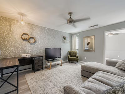 Living area - 5922 Little Creek Trl Living area at 5922 Little Creek Trl - 2 bed 1 bath home