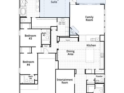 Living area at 595 Bird HOLW - 4 bed 4 bath home