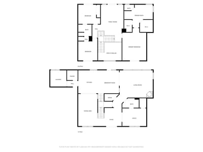 Primary bedroom at 600 Lake Side Cv - 4 bed 3 bath home