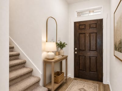 Primary bedroom at 600 PEARLY EYE DR Unit #C - 3 bed 2 bath home