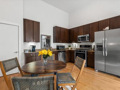 Primary bedroom at 6000 S Congress Ave Unit #124 - 1 bed 1 bath home