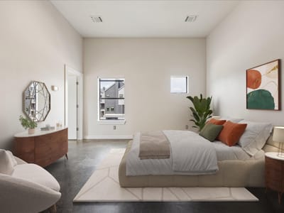 Living area at 6000 S Congress Ave Unit #128 - 1 bed 1 bath home