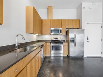 Kitchen at 6000 S Congress Ave Unit #128 - 1 bed 1 bath home