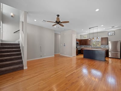 Living area at 6000 S Congress Ave Unit #302 - 2 bed 2 bath home