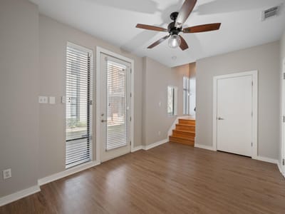 Primary bedroom at 6000 S Congress Ave Unit #302 - 2 bed 2 bath home