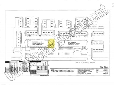 Living area at 6000 S Congress Ave Unit #Courtyard - Village On Congress Condo Amd, Austin, TX