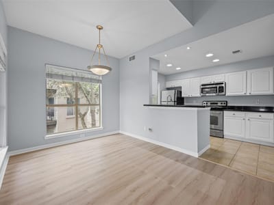 Living area at 6000 Shepherd Mountain CV Unit #1312 - 2 bed 2 bath home