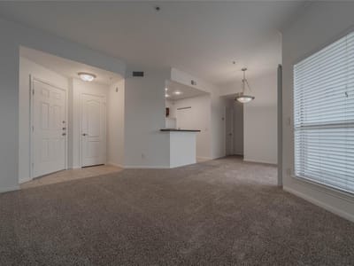 Living area at 6000 Shepherd Mountain CV Unit #1822 - 1 bed 1 bath home