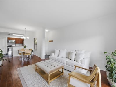 Primary bedroom at 6000 Shepherd Mountain CV Unit #304 - 2 bed 2 bath home
