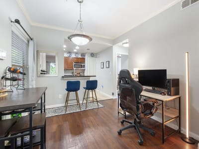 Primary bedroom at 6000 Shepherd Mountain CV Unit #613 - 2 bed 2 bath home