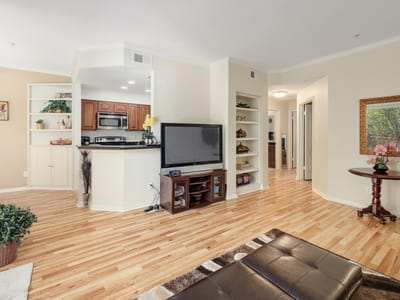 Primary bedroom at 6000 Shepherd Mountain CV Unit #807 - 2 bed 1 bath home