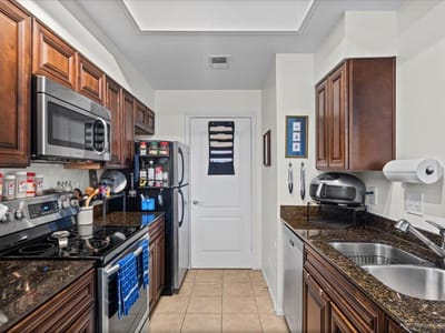 Kitchen at 6000 Shepherd MTN Unit #2109 - 1 bed 1 bath home