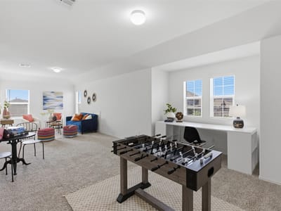 Living area at 6009 Amalea LN - 4 bed 2 bath home