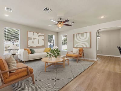 Primary bedroom at 601 Brazos Bend DR - 3 bed 2 bath home