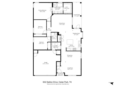 Kitchen at 602 Stallion DR - 3 bed 2 bath home