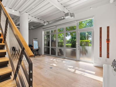 Primary bedroom at 603 Davis ST Unit #101 - 2 bed 2 bath home