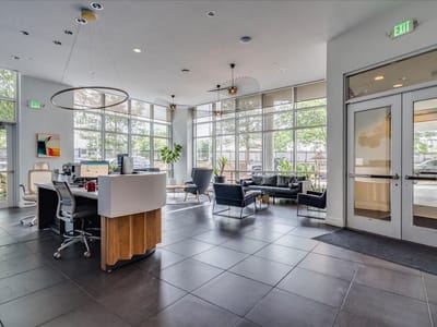 Primary bedroom at 603 Davis ST Unit #1704 - 2 bed 2 bath home