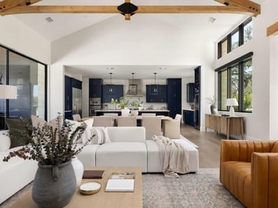 Living area at 6037 W Verandero CT - 4 bed 4 bath home