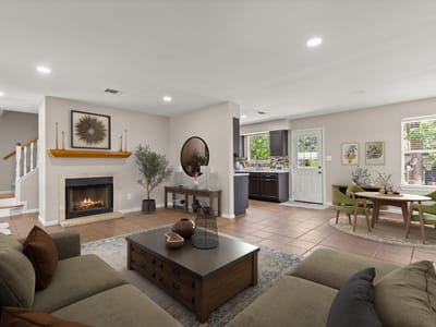Living area at 604 Post Oak CIR - 4 bed 2 bath home