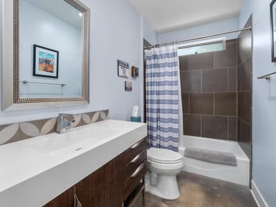 Bathroom at 604 W Live Oak St - 3 bed 3 bath home