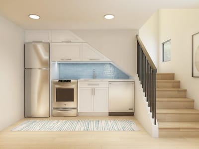 Bathroom at 605 E 55th ST Unit #3 - 2 bed 1 bath home