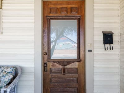 Primary bedroom at 606 S Key Ave - L S C 1st, Lampasas, TX