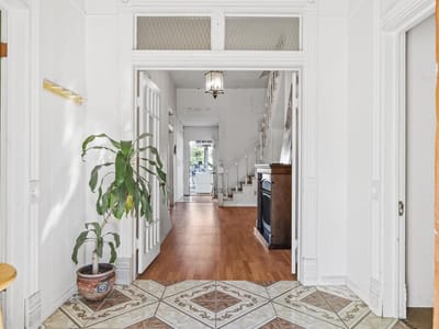 Primary bedroom at 606 W Bell Ave - 3 bed 2 bath home