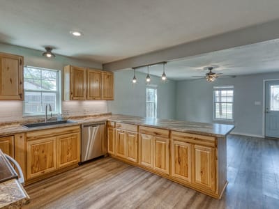 Kitchen at 609 Dickson St - 2 bed 2 bath home