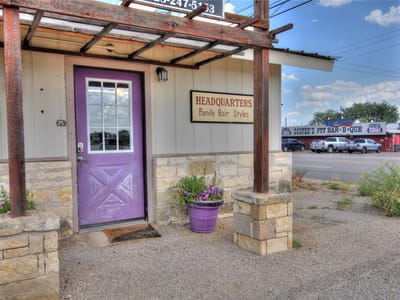 Primary bedroom at 609 W Young St - North, Llano, TX