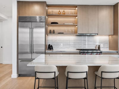 Living area at 610 Davis ST Unit #2508 - 2 bed 2 bath home
