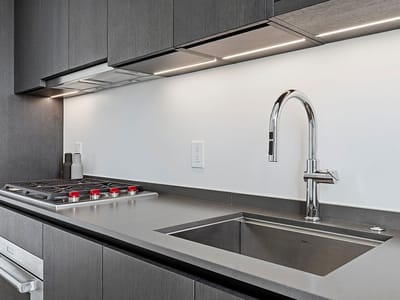 Primary bedroom at 610 Davis ST Unit #3001 - 1 bed 1 bath home
