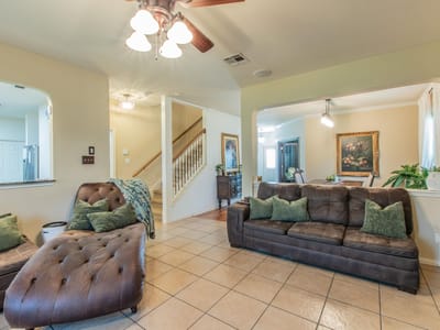 Primary bedroom at 6106 Bridgewood DR - 3 bed 2 bath home