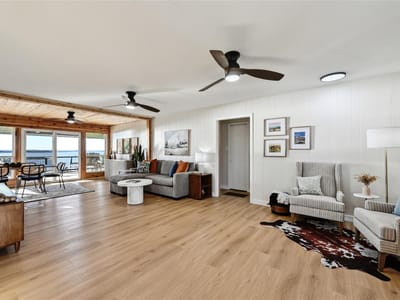 Primary bedroom at 611 Lakeshore Loop - 2 bed 2 bath home