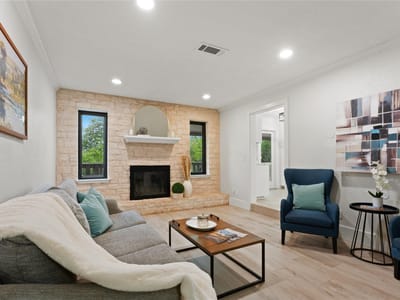 Primary bedroom at 612 Canyon Rim Dr - 4 bed 2 bath home