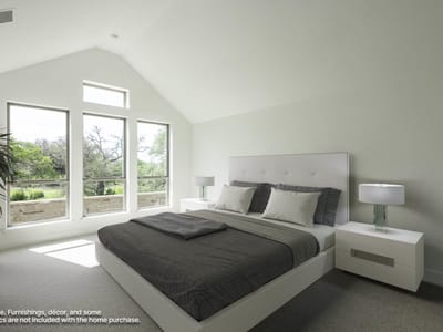 Primary bedroom at 613 Estacado Ln - 4 bed 3 bath home