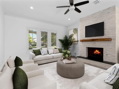 Primary bedroom at 613 Springs Nursery - 3 bed 2 bath home