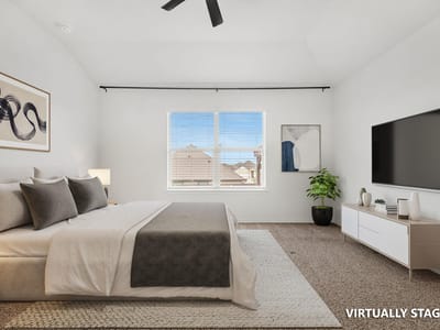 Primary bedroom at 6166 Lavaca Dr - 4 bed 2 bath home