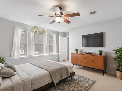 Primary bedroom at 6200 La Naranja Ln - 3 bed 2 bath home